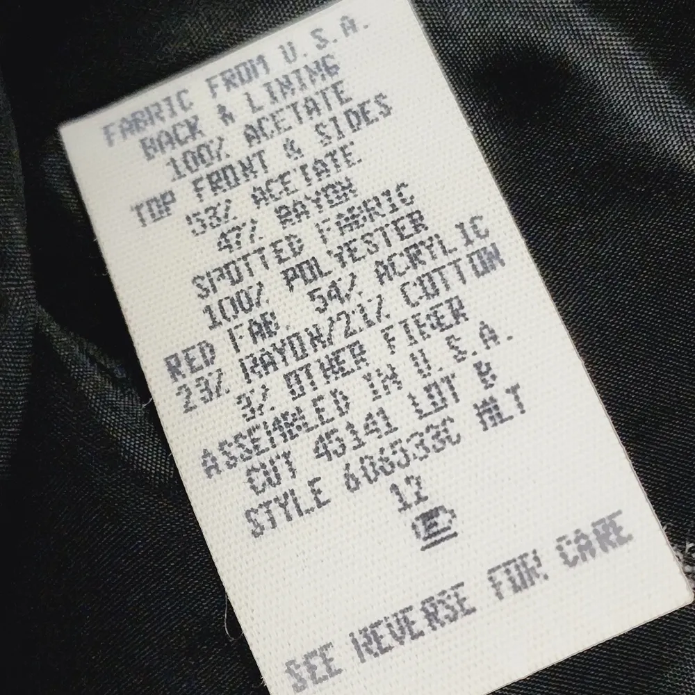 Vintage Carole Little leopard tweed embroidered waiatcoat vest size 12 - Image 6