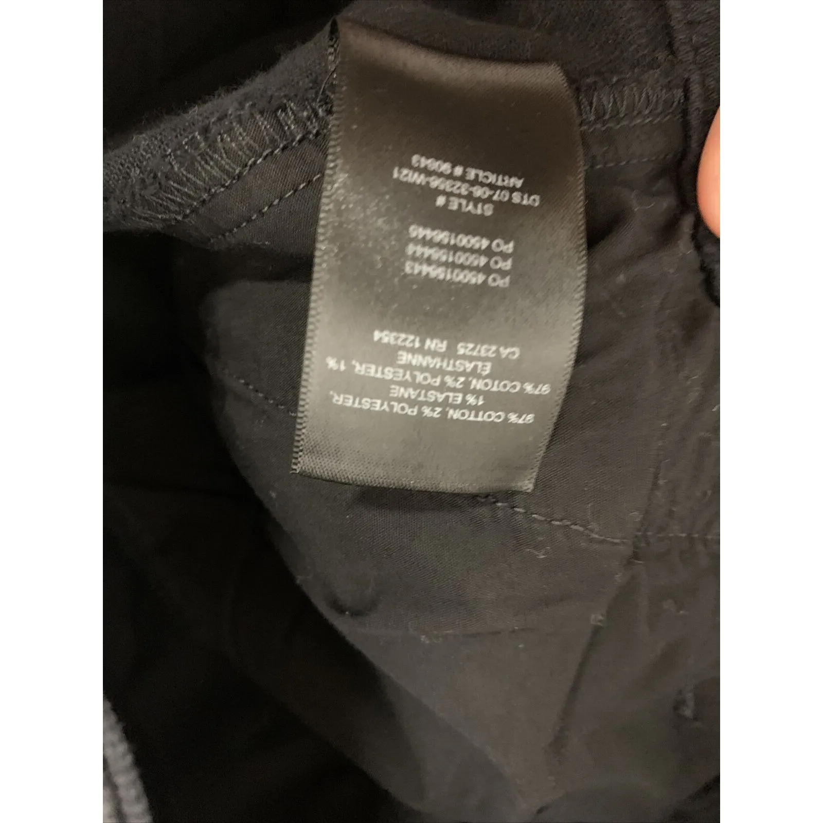 Wilfred Womens Size 2  Free Black Cargo Denim Pants EUC - Image 5