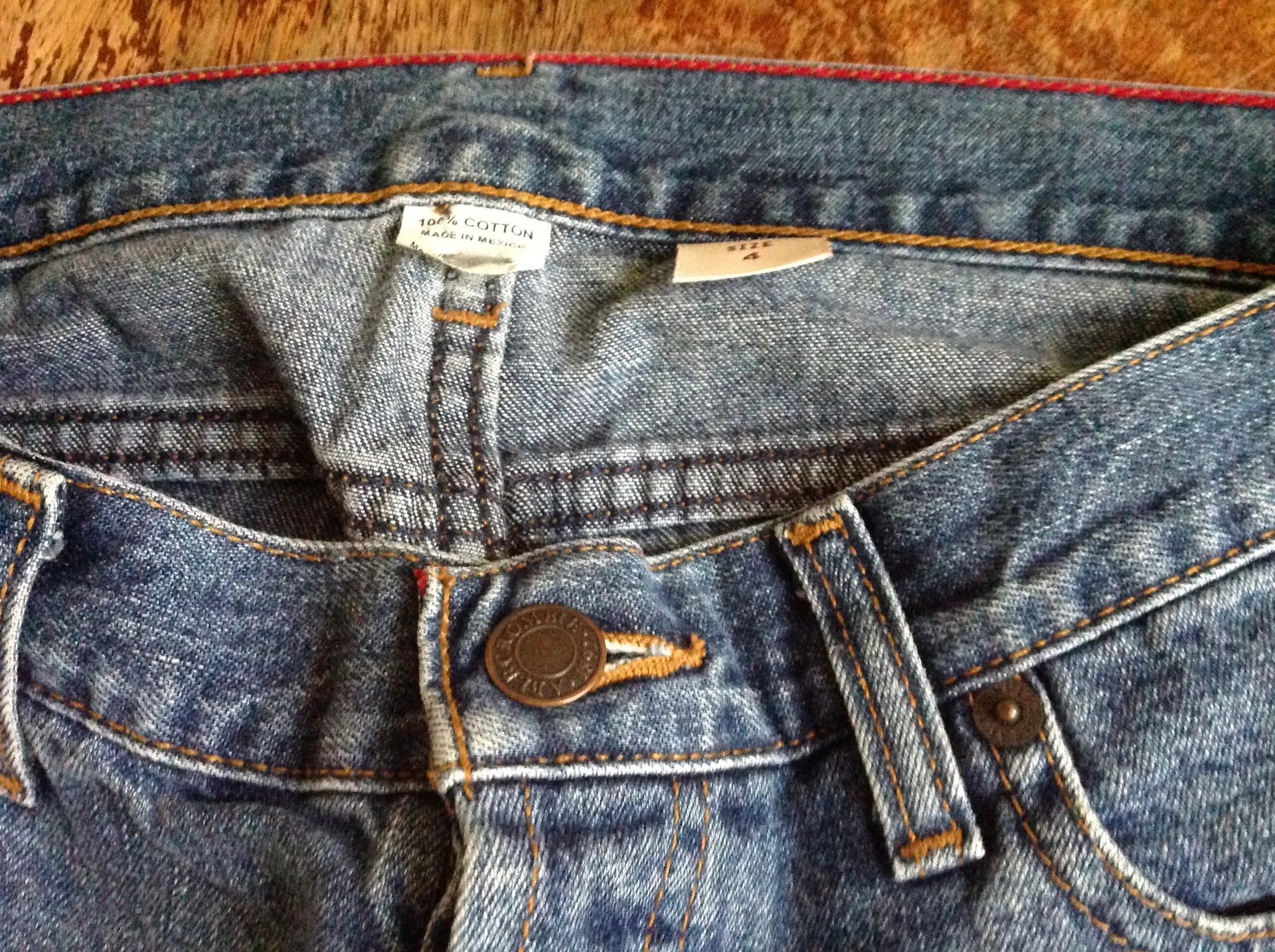 Vintage Abercrombie Capri Cuff Crop Jeans - Sz 4 - Image 5