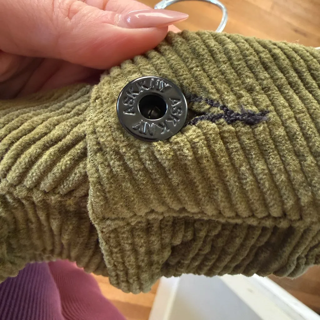 ASKK NY Brighton Wide Leg Corduroy Pants - Image 6