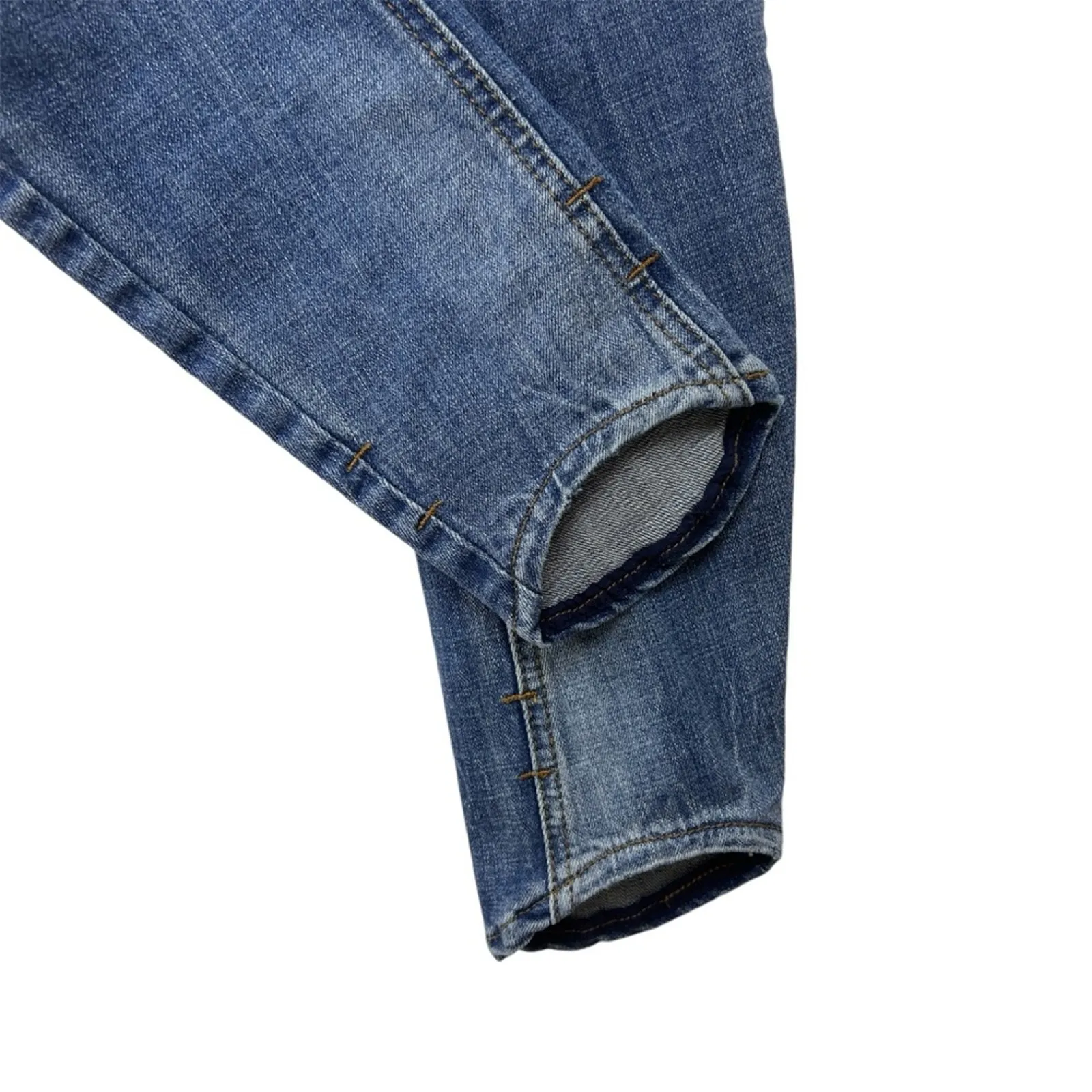 One Teaspoon Scallywags Distressed Skinny Jeans 25 High-Waist Long Length - Image 5