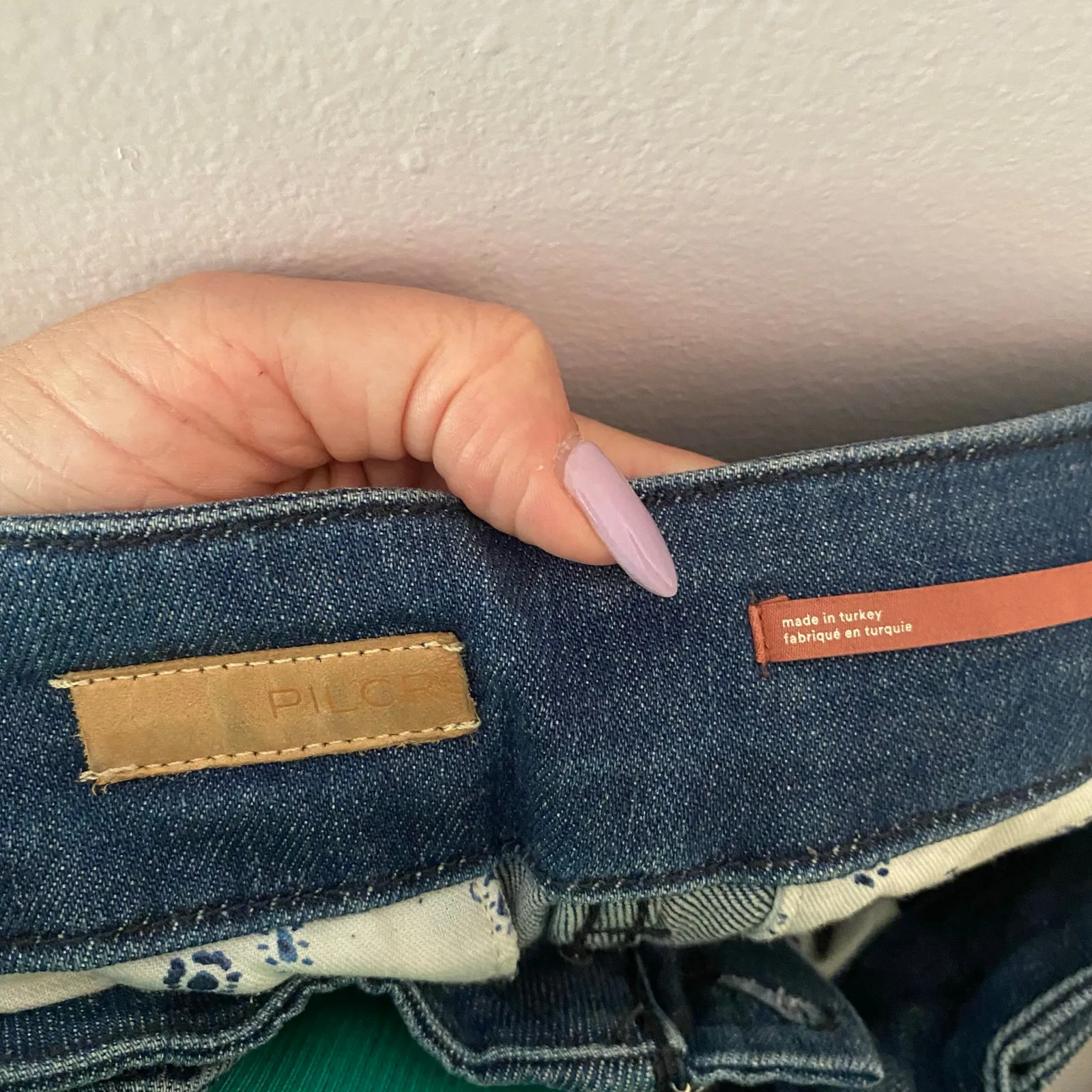 Pilcro Anthropologie Boho Flare Jeans High Rise Minimalist Stretchy Women's 28 - Image 2