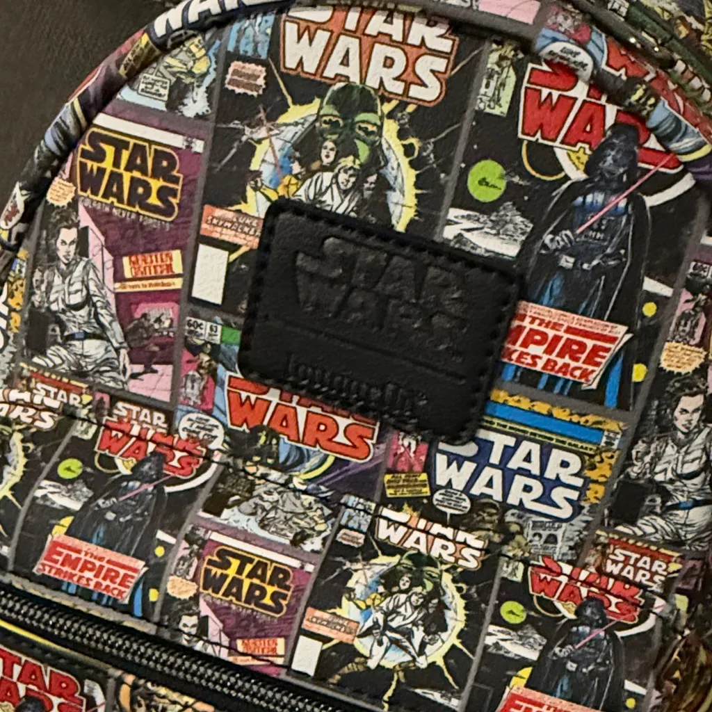 Loungefly Star Wars GameStop Darth Vader Backpack NWT - Image 3