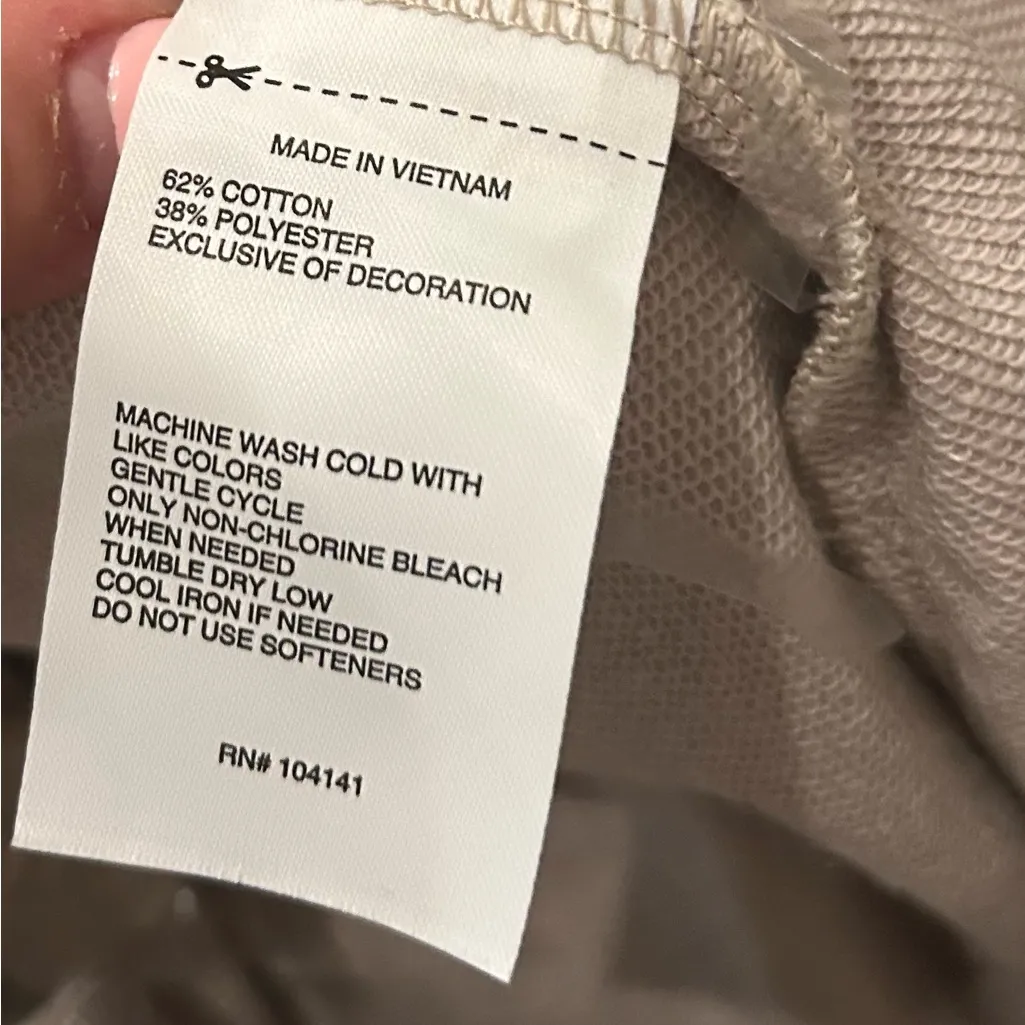 DSG Twitch + Allison Women’s Everyday Jumpsuit in Concrete Taupe Size Small NEW Tan - Image 8