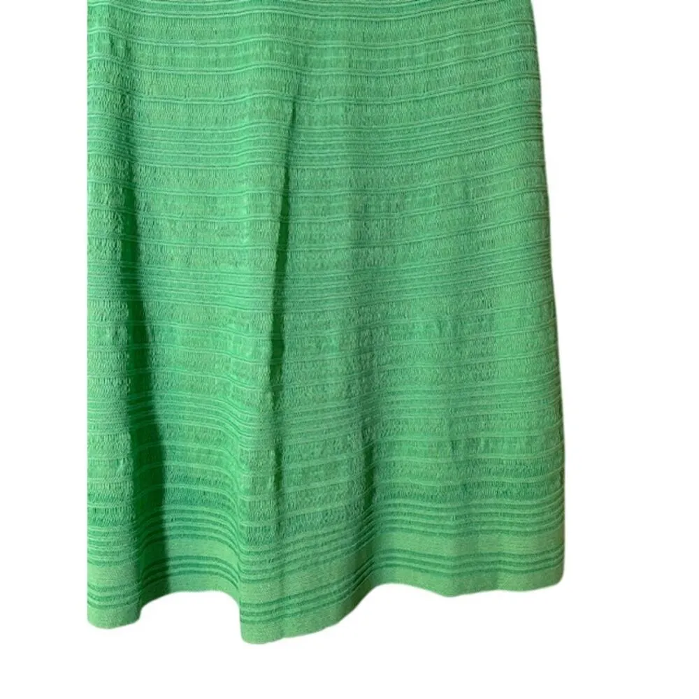 M MISSONI Green Open Knit Stripe Sweater Skirt Knee Length NWT Size 40 US 4 - Image 12
