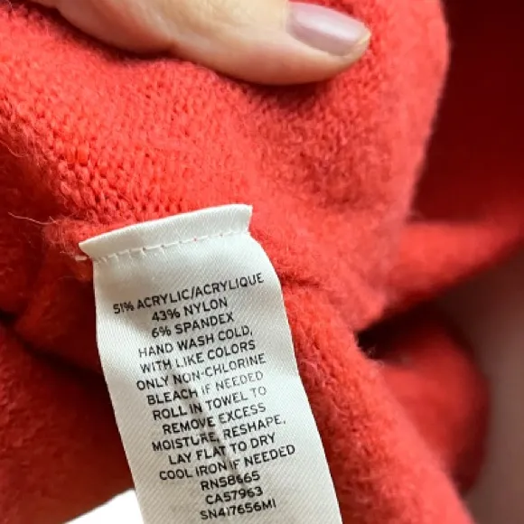 Something navy Womens turtleneck sweater Sz M - Image 5