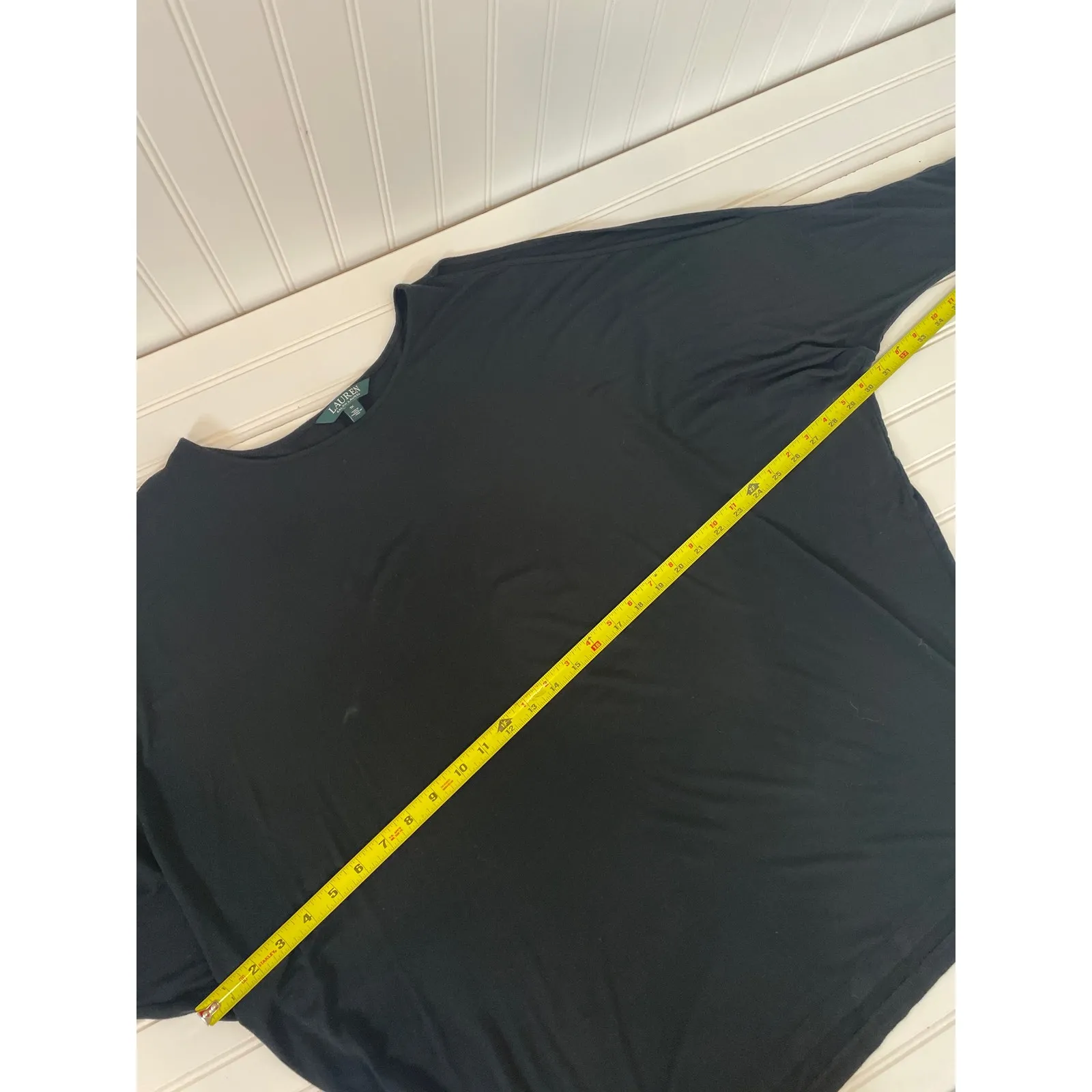 Lauren Ralph Lauren & Rebdolls White Shorts & Slit Sleeve Top Bundle Size 1X - Image 3