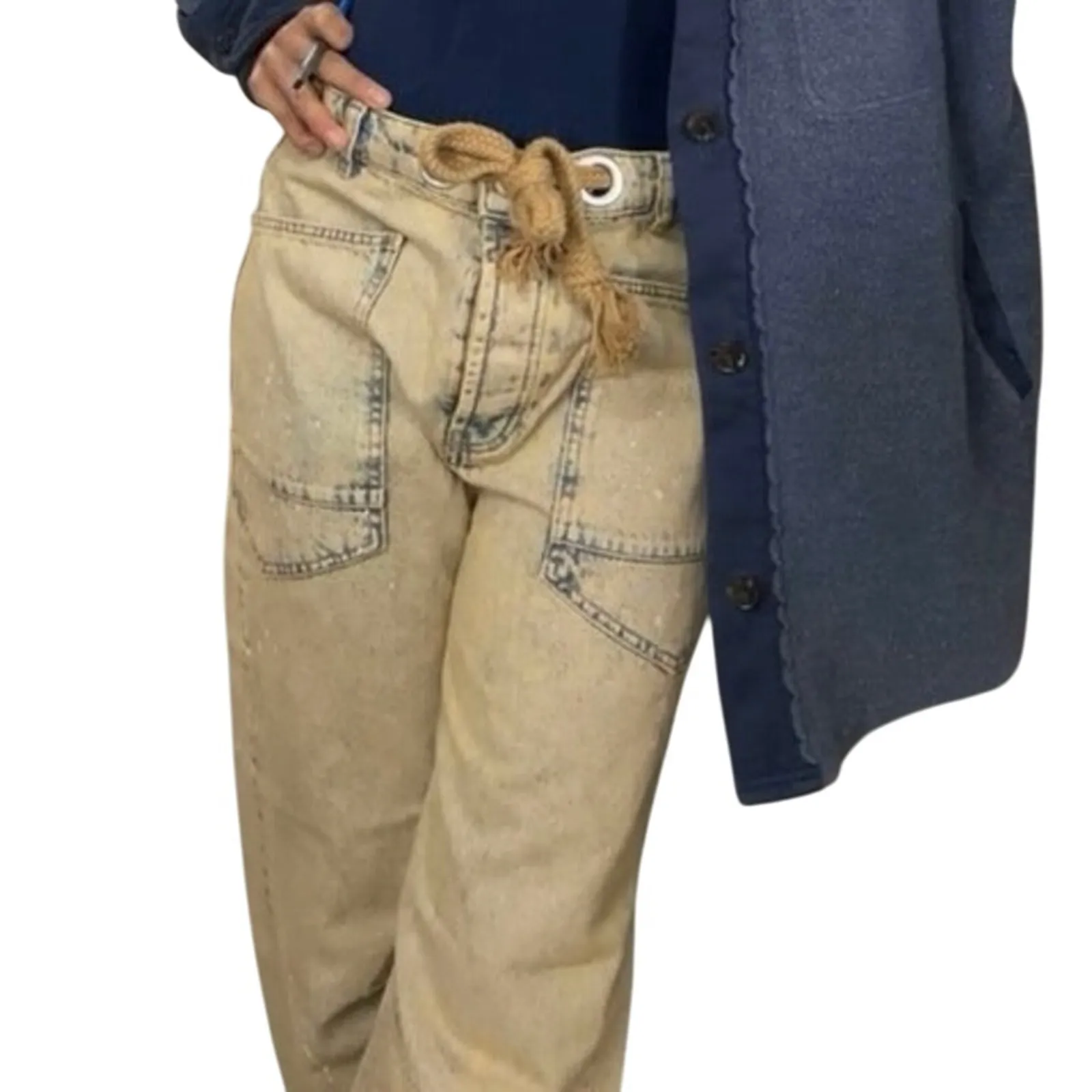 WE THE FREE Moxie Low Slung Pull On Barrel Size 28L New with Tag MSRP $148 SOO - Image 14