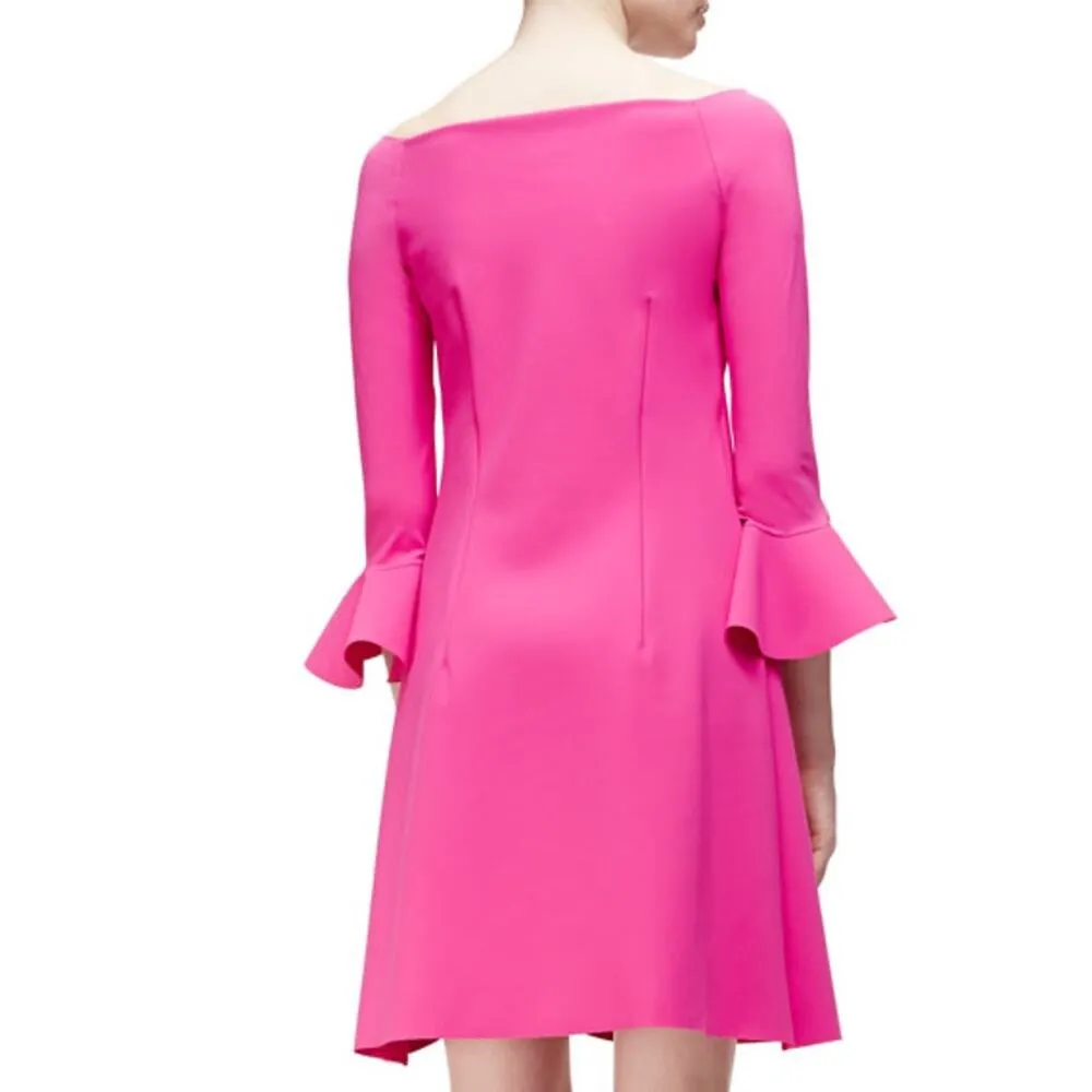 Chiara Boni La Petite Robe magenta Sheila 3/4 - Image 2