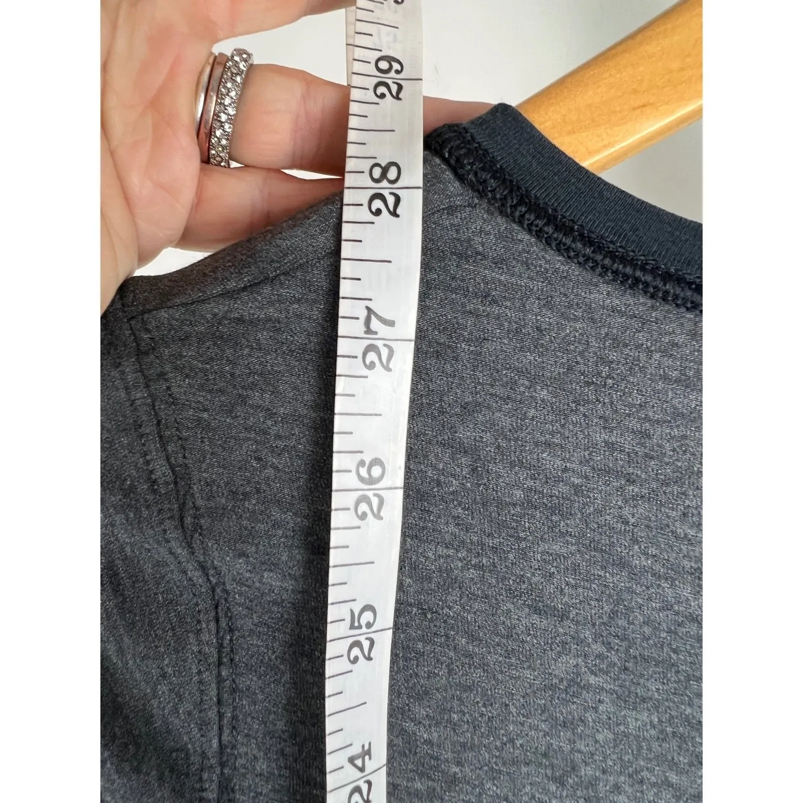 Lululemon Every Yogi Long Sleeve Reversible Gray / Black Two Looks Long Top Soft - Image 8