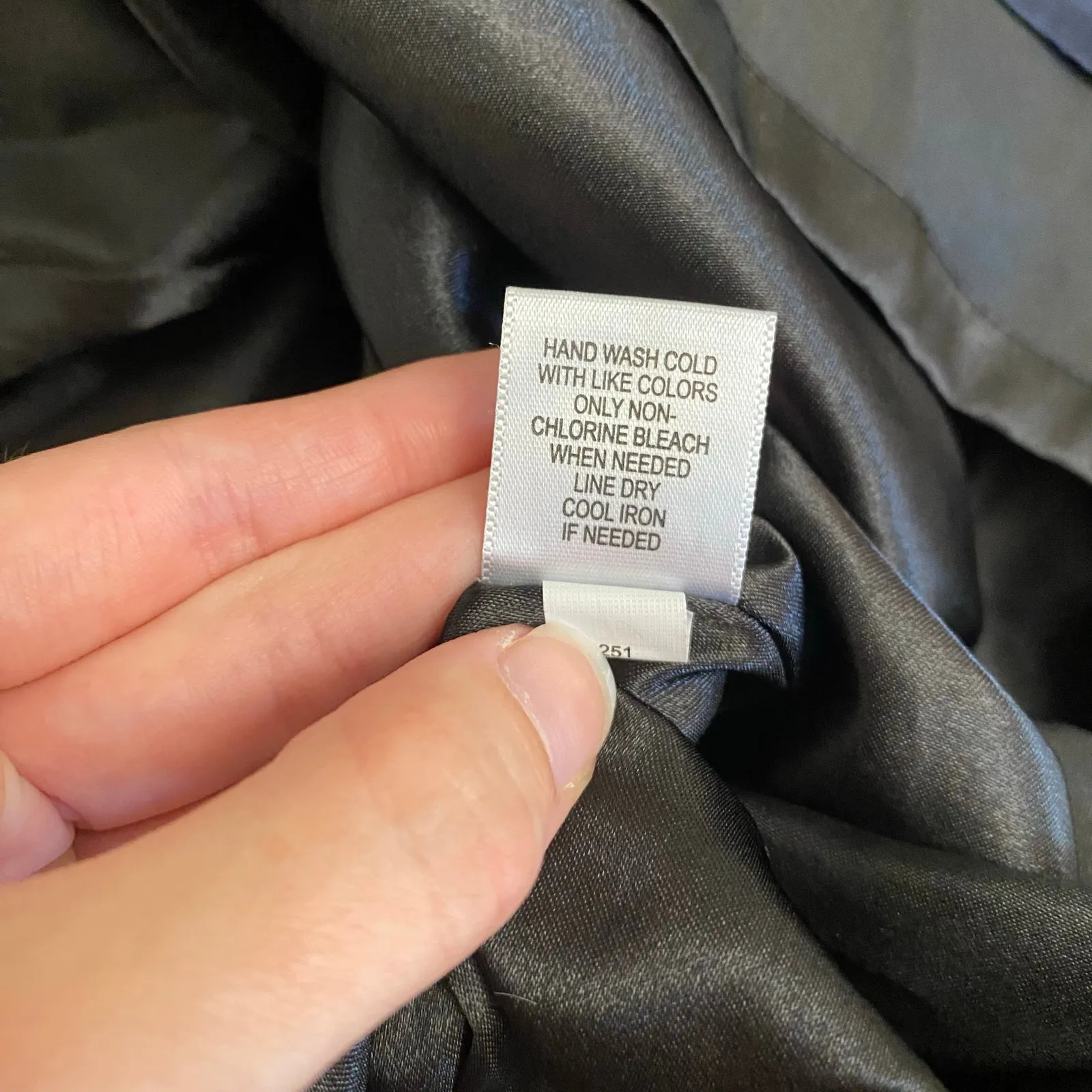 Proenza Schouler for Target‎ Silk Charmeuse Midi Dress Size 5 Juniors Navy Black - Image 8