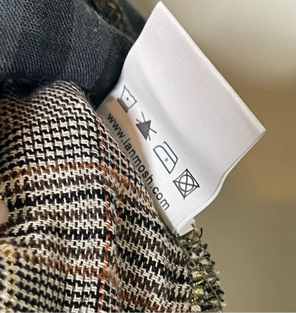 Ian Mosh grey Boho midi tank dress layered bottom sz 2 M Size M - Image 8