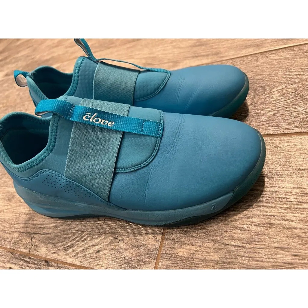 Clove Slip On Shoes Nursing Healthcare Professional Womens 9.5‎ Unisex Mens 8 Blue - Image 9