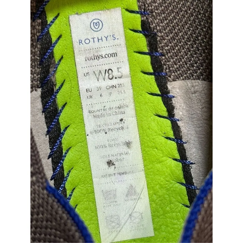 Rothy's The Loafer Women's Size 8.5 Mocha Round Toe Slip On Flat Shoes Brown - Image 4