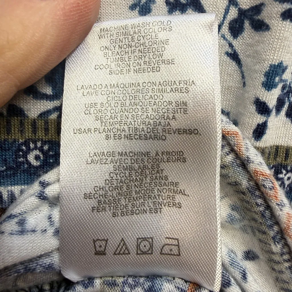 Absolutely Famous Boho Floral Tie‑Front Blouse  Women’s Plus 2X - Image 7