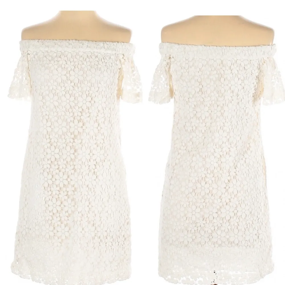 A.L.C. Bolen Off the Shoulder Lace Dress - Image 5