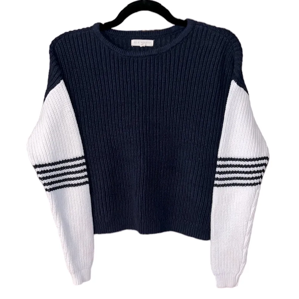 L.A Hearts PacSun Varsity Stripe Sweater - Image 4