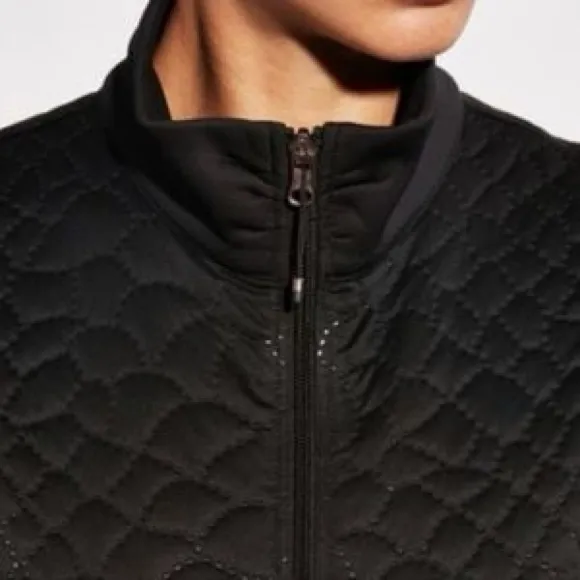 Calia By Carrie Underwood Black Quilted Scuba Running Vest Size M - Image 4