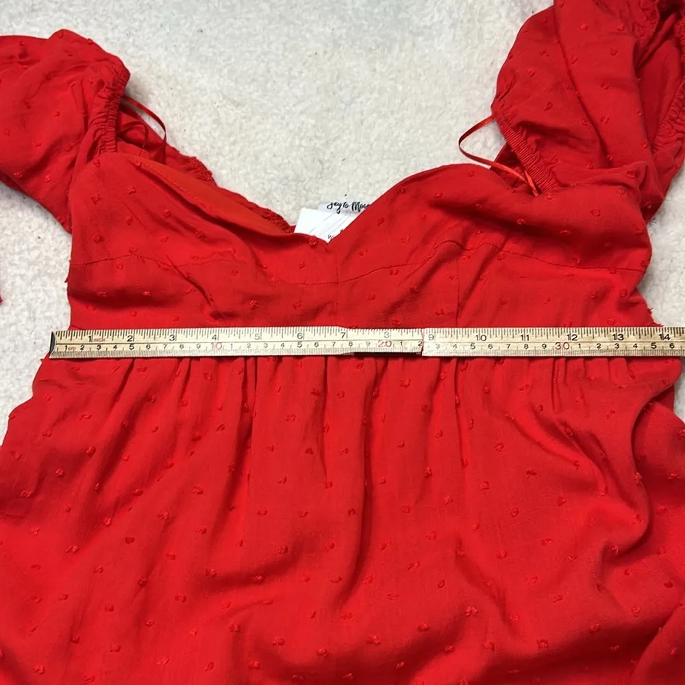 SKY TO MOON Red Mini Dress Size M - Image 7