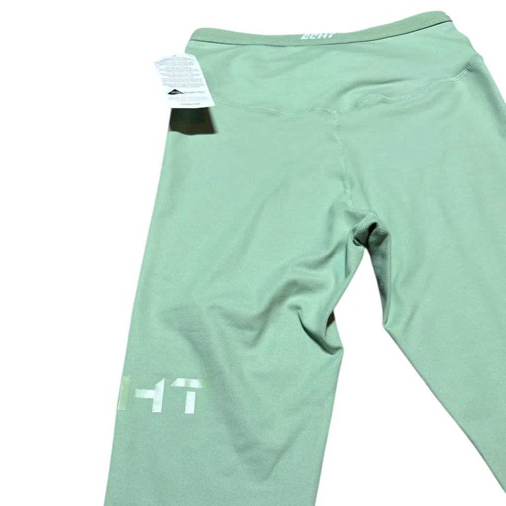 ECHT  NWT Light Green Crossover Workout Leggings - Image 5