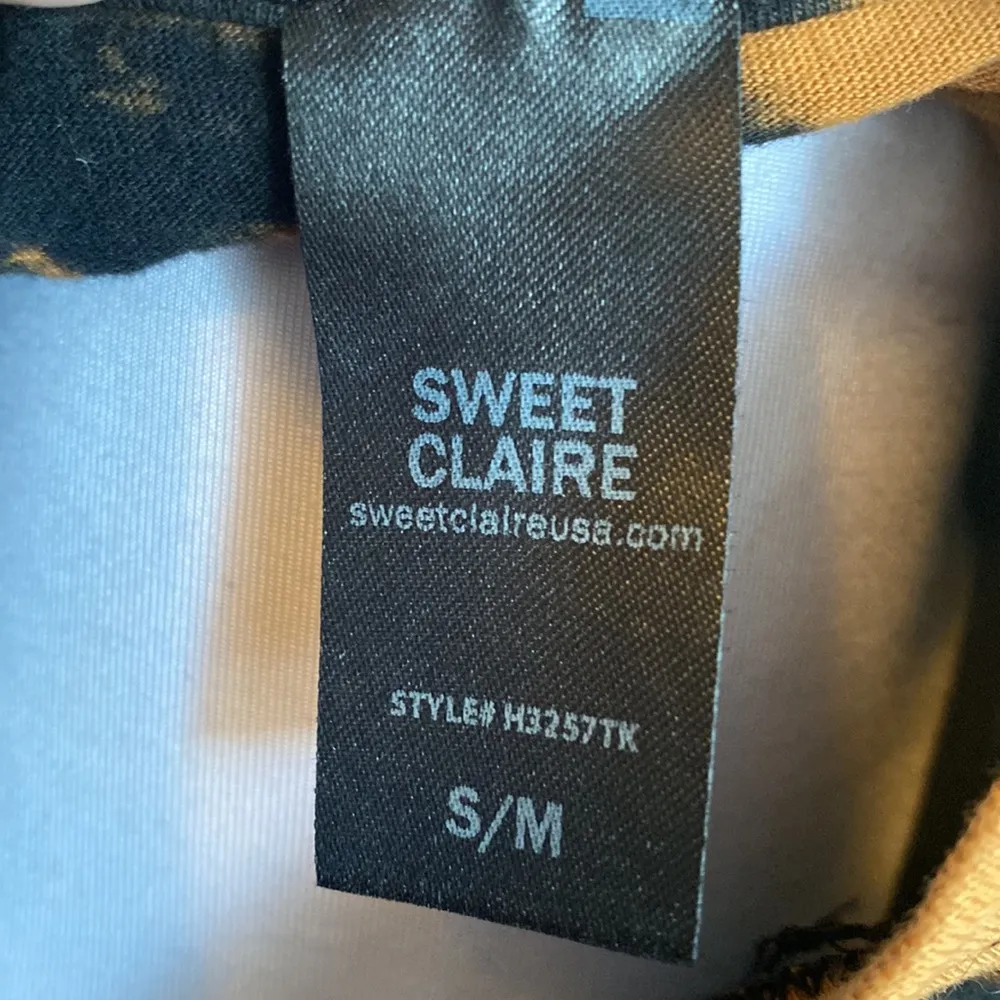 Sweet Claire Tie Dye Rhinestone Embellished Tee - Image 6