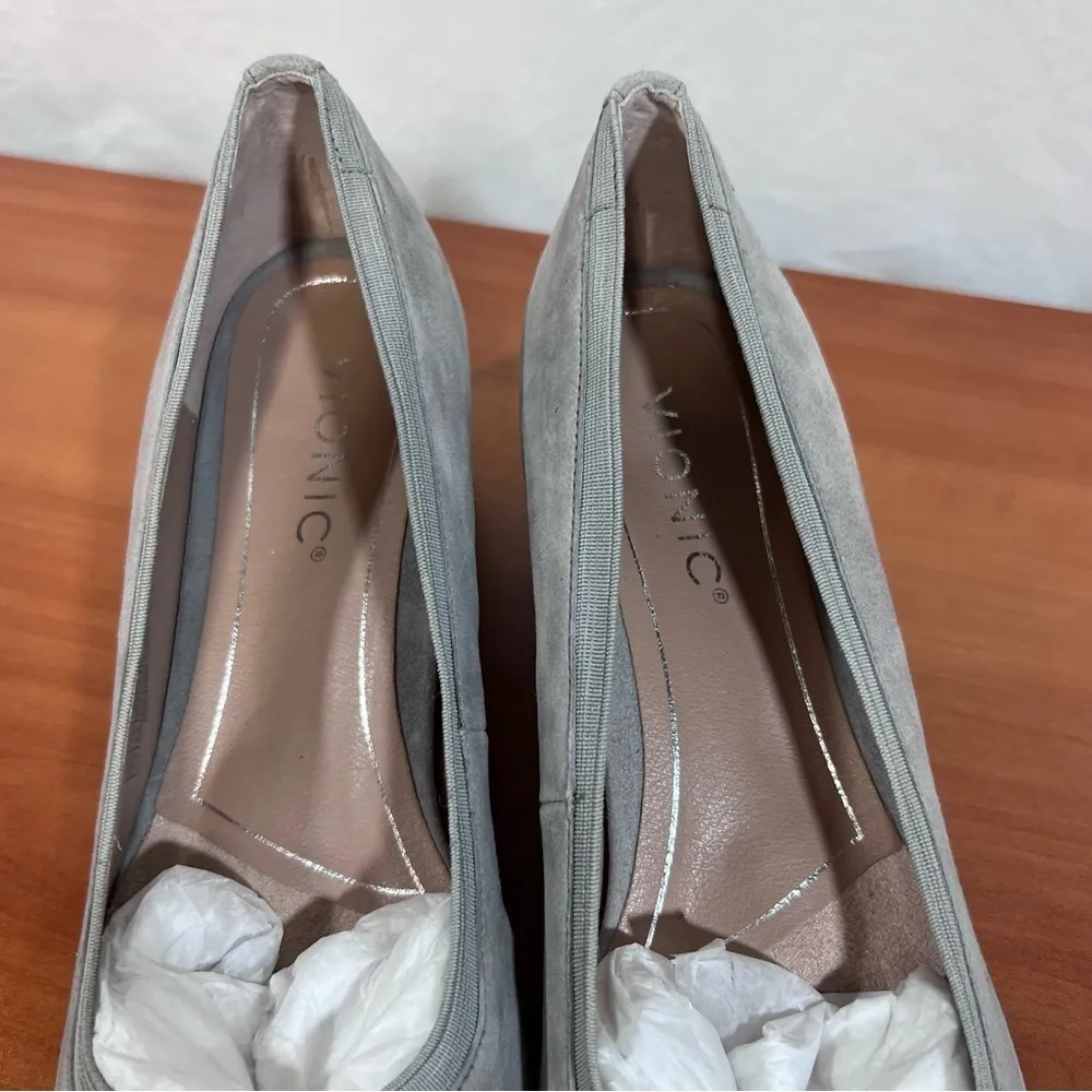 VIONIC Olympia Natalia Slate Gray Women’s Pump Size 7.5 #B1207 - Image 8