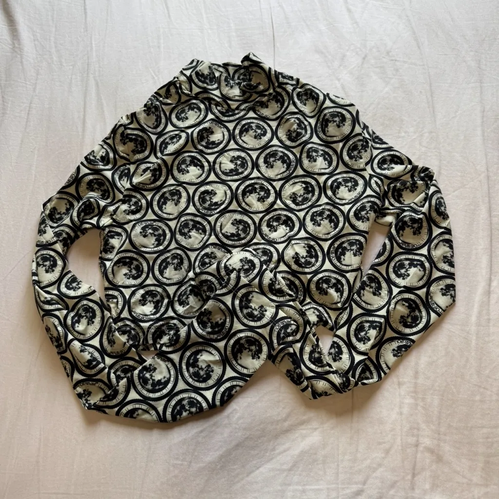 OFF-WHITE MOON SEC CROP TOP - Image 5