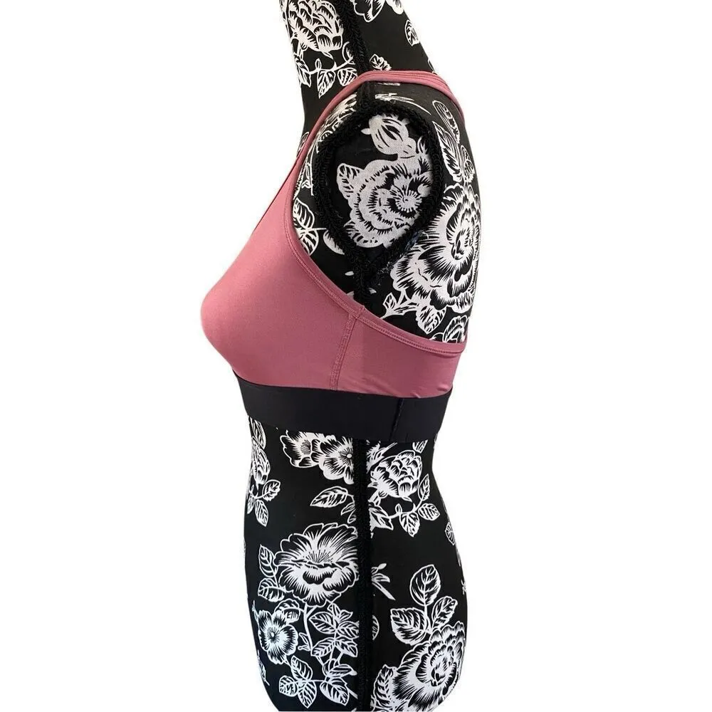 Victoria Sport Strappy Racerback Sports Bra Workout Yoga Athletic Sporty - Image 3