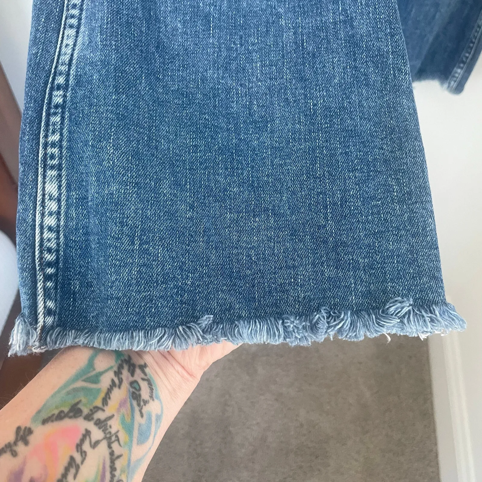 Wrangler x Fender Westward 626 High Rise Bootcut Jeans 26x32 Blue Size 26 - Image 8