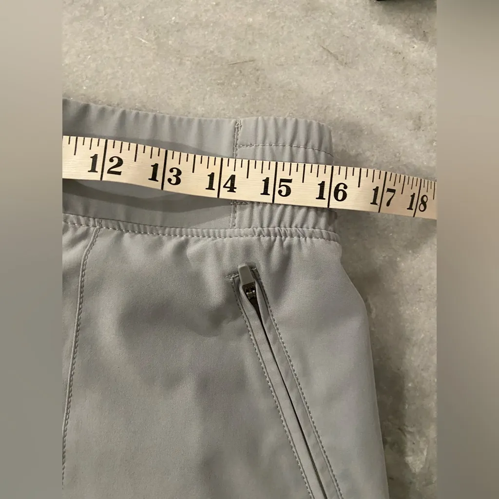 River & Rose Size L Gray Athletic Skirt Built In Shorts Skort Zip Pockets Size L - Image 8