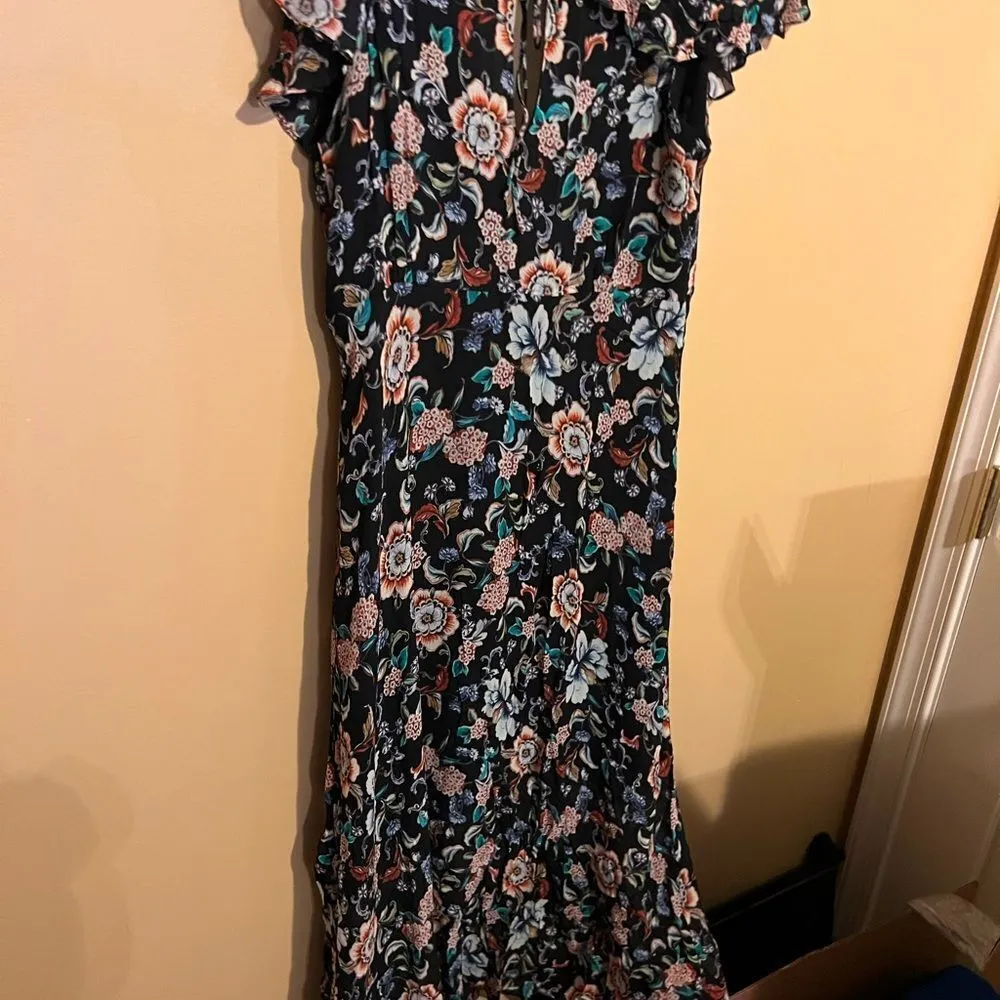 Zara floral midi dress M - Image 4