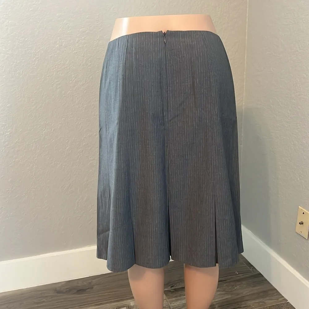Calvin Klein Pencil Skirt Women's Sz 10 Charcoal Gray Office Career Work NWT #18 - Image 7