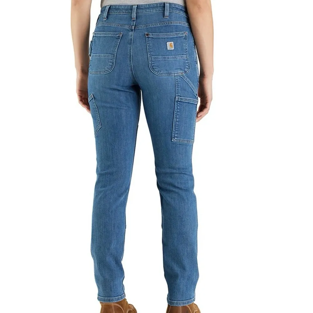 NWT Carhartt Women's Relaxed Fit Double-Front Carpenter Jeans - Image 2