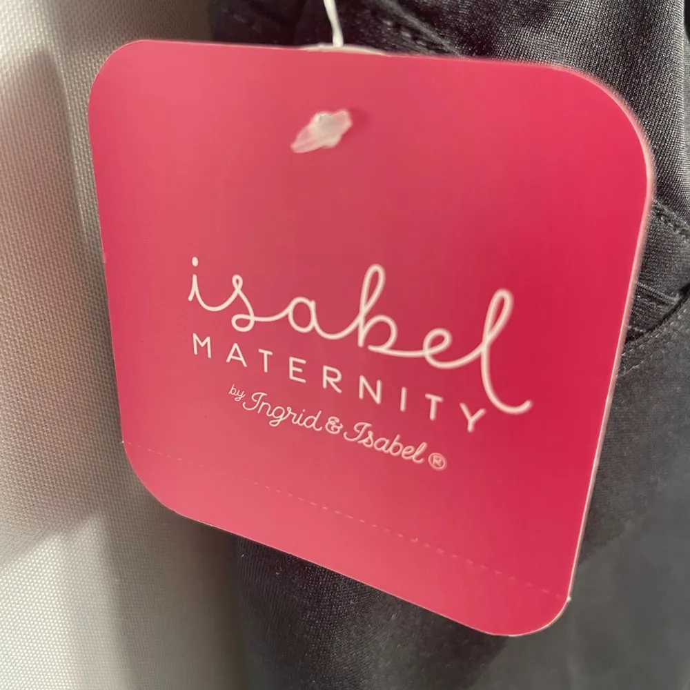 Isabel Maternity Isabel & Ingrid Black Jeans / Pants Size S NWT Crossover - Image 2