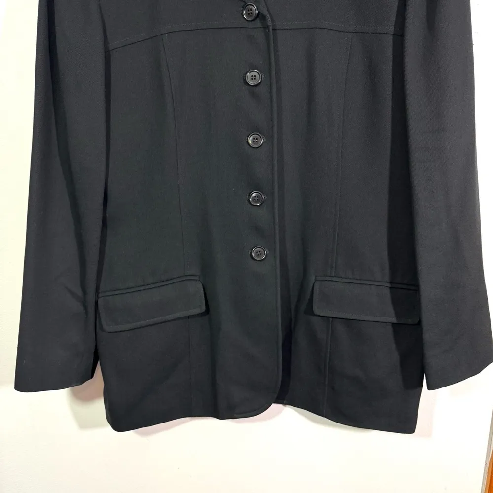 Vintage Pendleton Knockabouts Black Wool Blend Blazer - Image 3