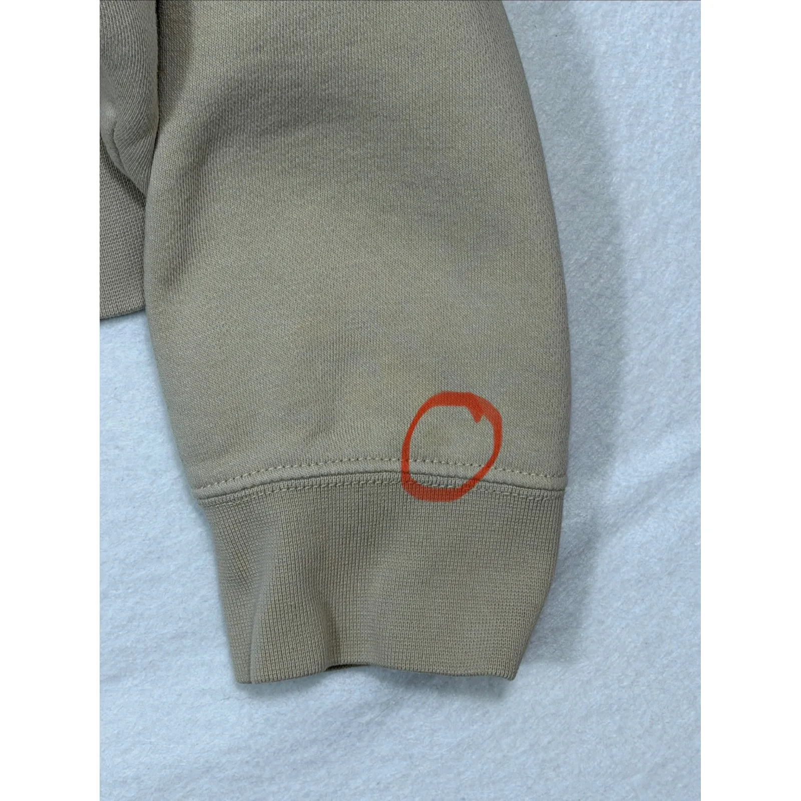 Nike Sportswear Women's Beige Crewneck Cropped Sweatshirt Size S - Image 2