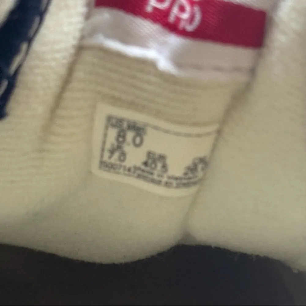 Vans Pro Old Skool Sneakers Size 9.5 Womens 8 men’s Navy Blue Suede - Image 6