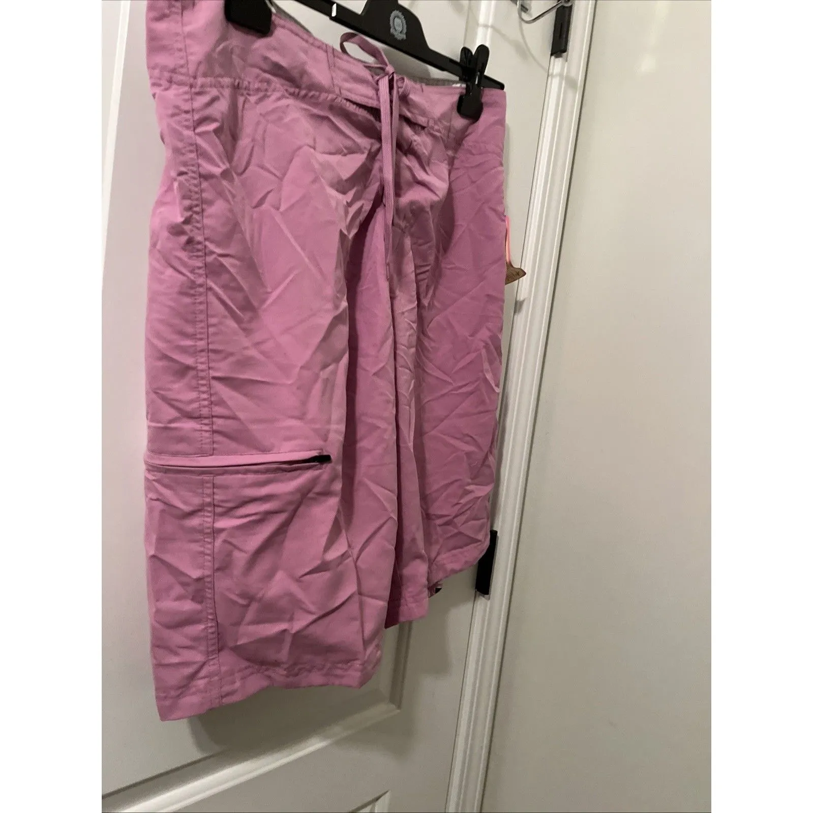 Nina Capri Women's Size 12 Purple Board Shorts Drawstring - Image 6