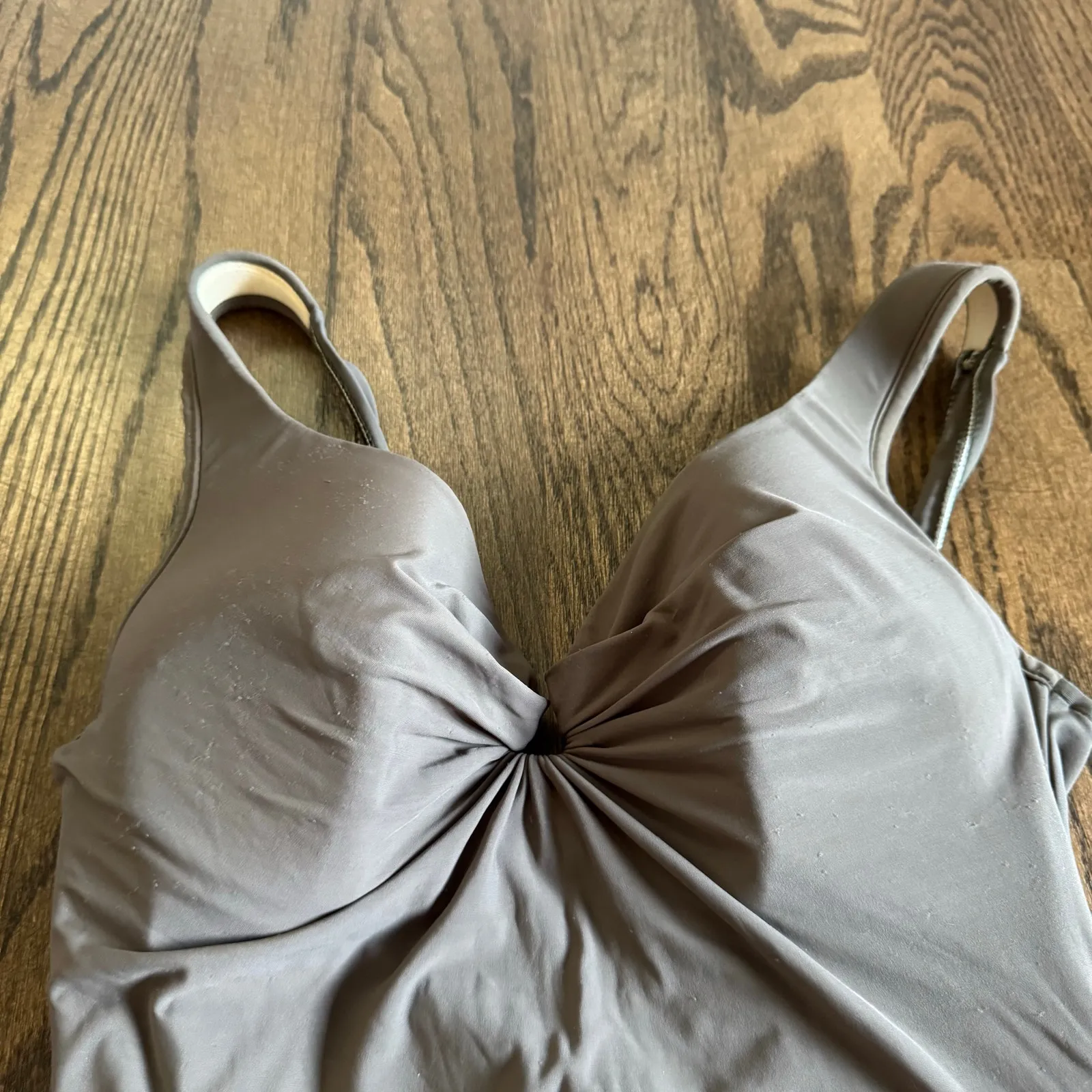 Miraclesuit Womens Solid Olive Green Underwire One Piece Swim Suit Size 12 - Image 3