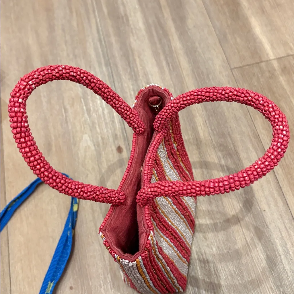 Anthropologie  | Beaded Mini Tote - Image 6