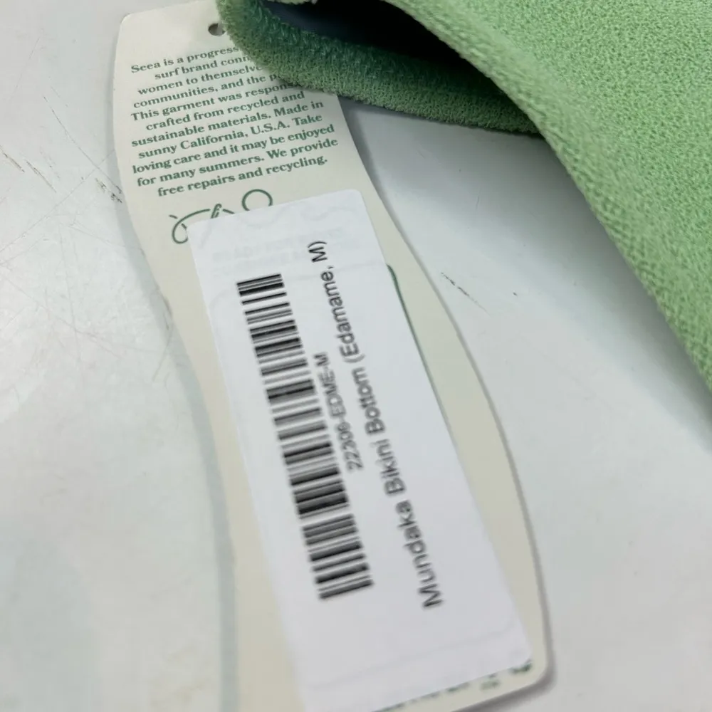 New Seea Mundaka swim bikini bottom green size Medium - Image 8