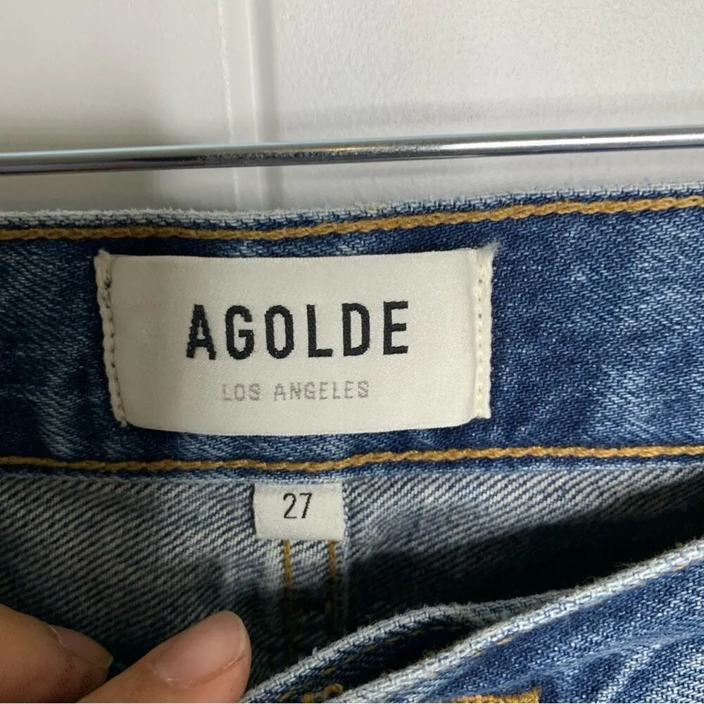 Agolde straight leg ‎ jeans size 27 - Image 2