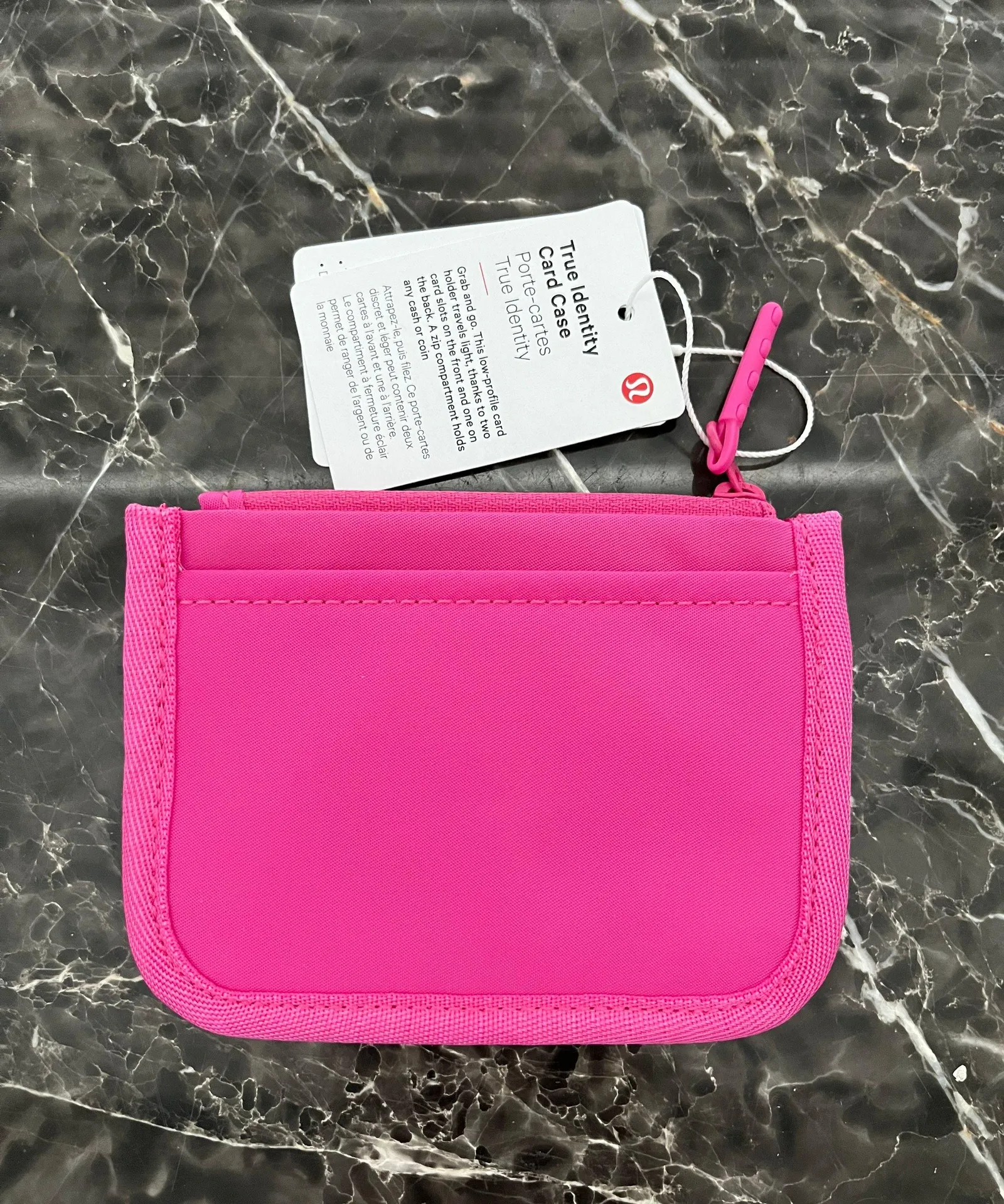 Lululemon True Identity Card Case SONIC PINK New! - Image 5