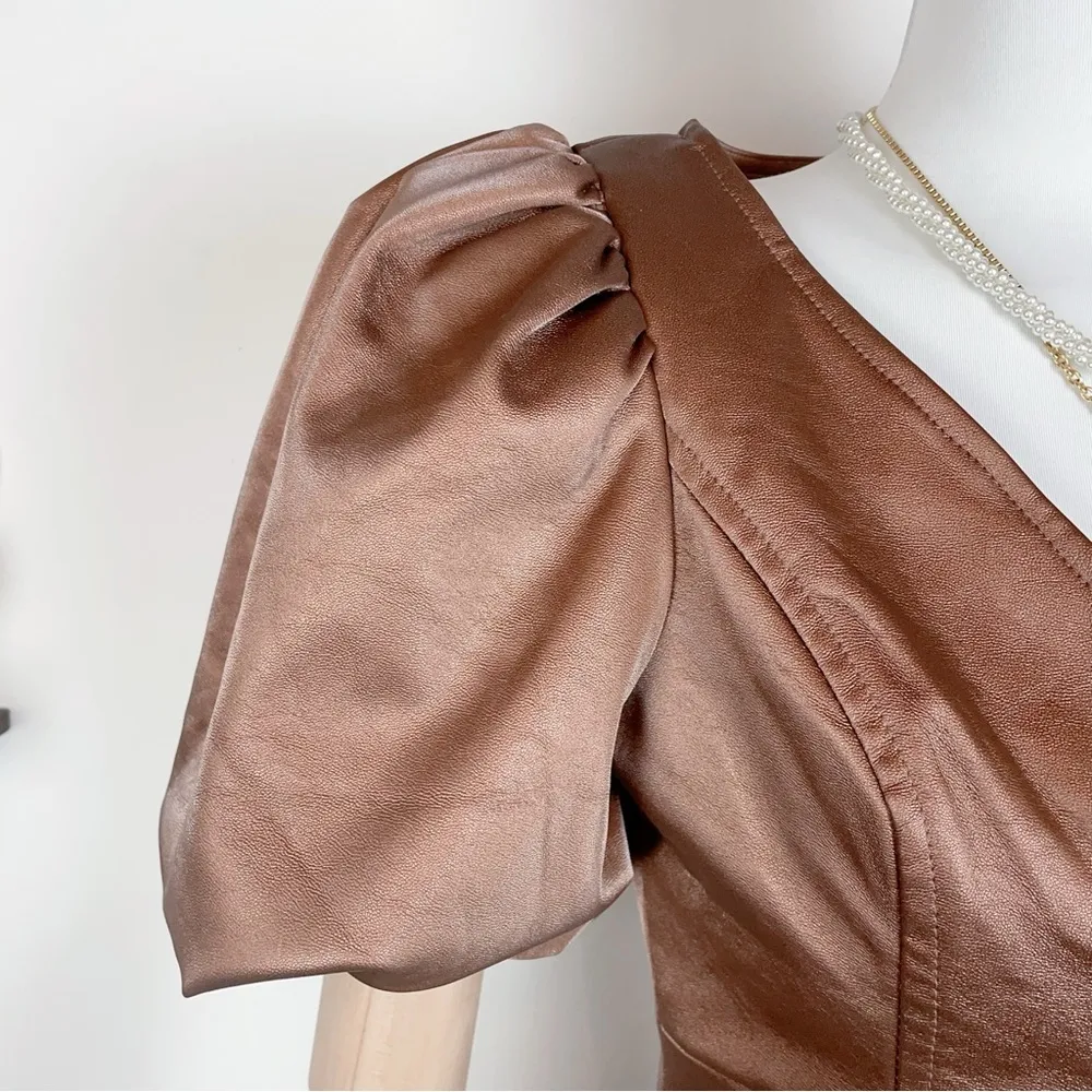 Elliatt Doris Top and Skirt Set in Bronze - Image 5