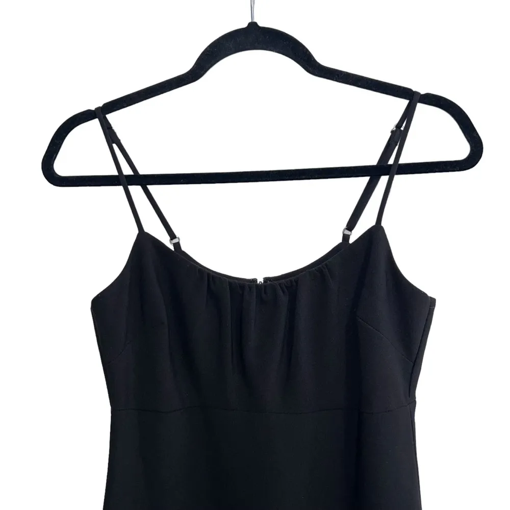 NEW NWT  Prina Midi Dress Trumpet Hem In Black - Image 6