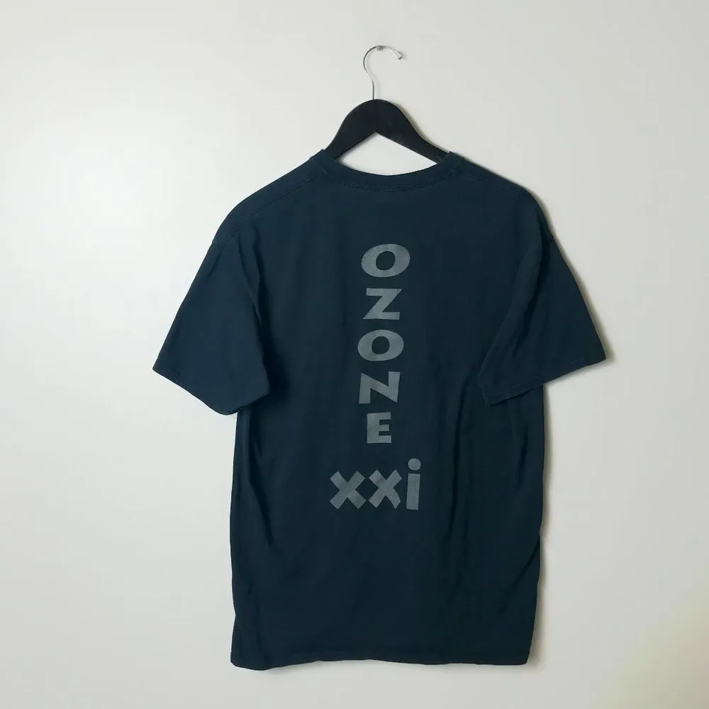 00s Vintage Gildan Ozone XXI T Shirt Illustration Drawing Graphic Tee Large L - Image 13