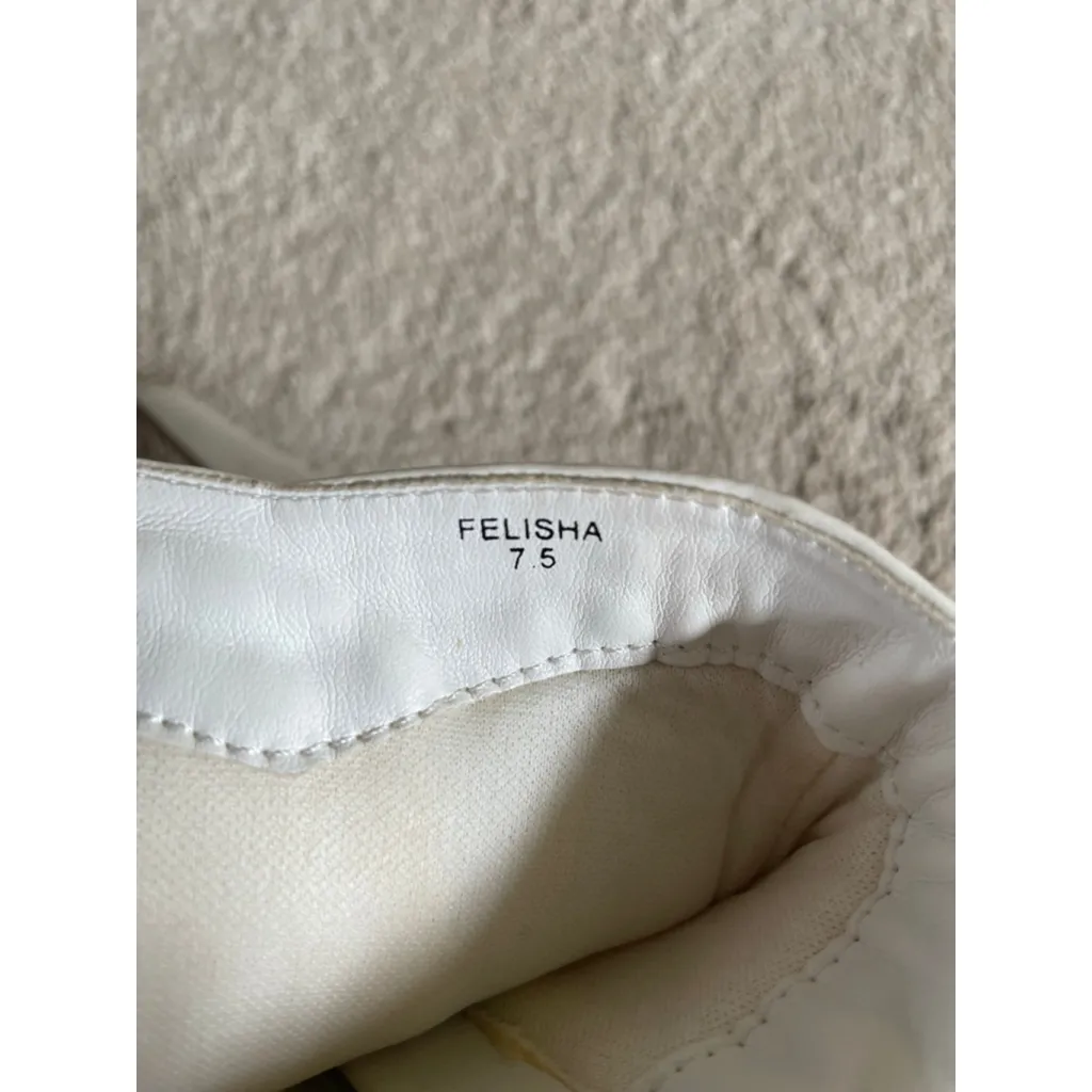 Women's Felisha White Quilted Lace - Image 6