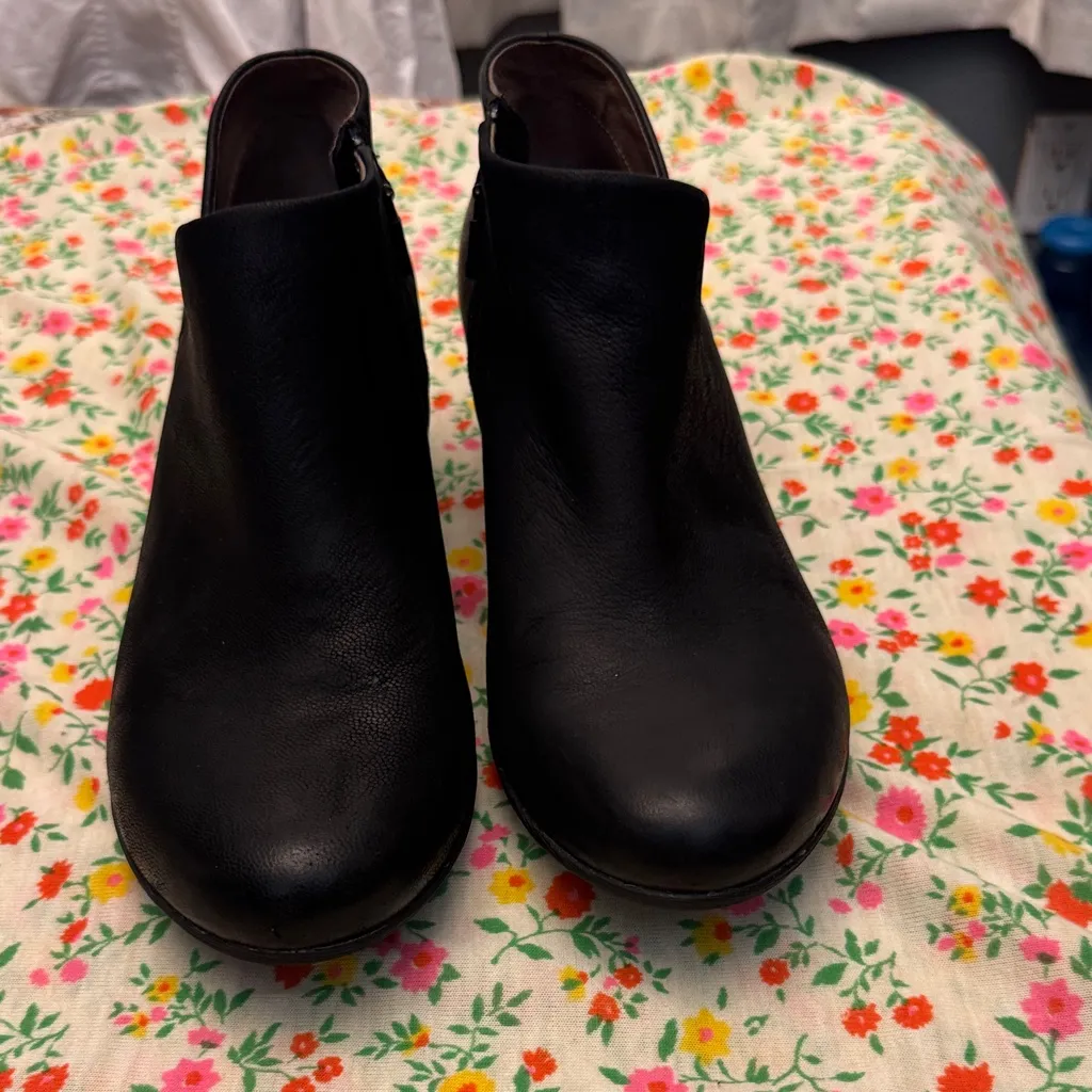 Dansko  Black Leather Ankle Boots - Image 2