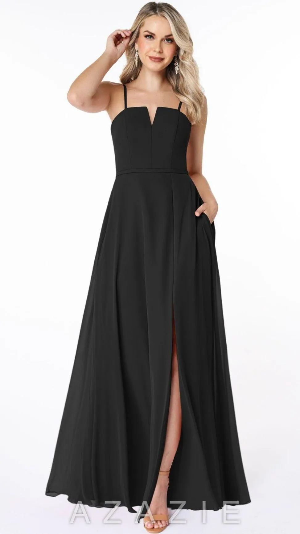 Black Formal Dress (read description for sizing) - Image 4