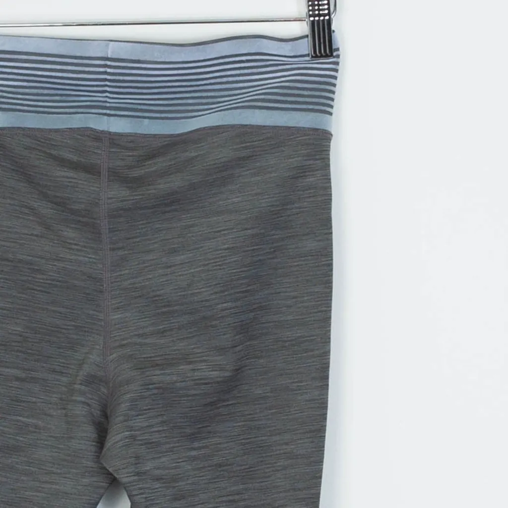 Nike Pro Gray Mesh Running Tights‎ Athletic Womens Size Small - Image 6